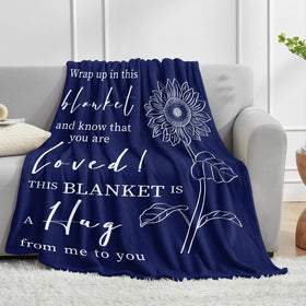 Rakoviol Get Well Blanket easy-care fabric stays soft after washes.