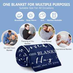 Rakoviol Get Well Blanket gift-ready packaging for thoughtful presents.