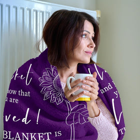 Rakoviol sunflower blanket radiates vitality, perfect as bed throw or couch companion.