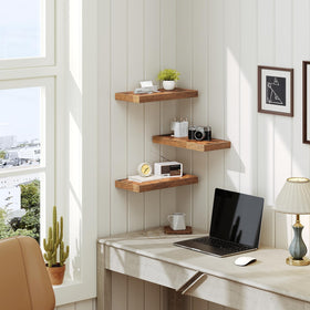 Ralgend concealed brackets provide strong, sleek support for display items.