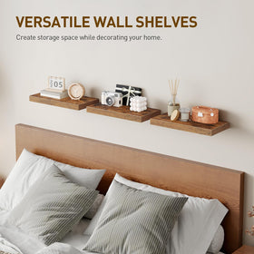 Ralgend shelves install in minutes with a simple four-step setup.