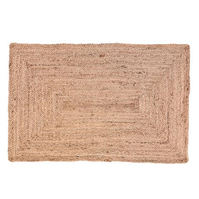 Ramanta Home boho farmhouse coastal style rug adds texture to any room.