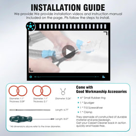 Ramofi hose clamp accessory secures connections during assembly