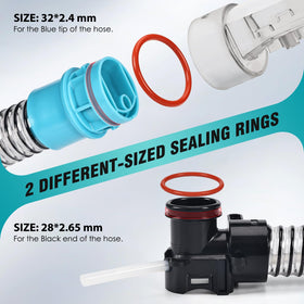 Ramofi spudger tool assists smooth hose replacement and setup