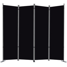 RANTILA 4-panel room divider extended to 89 inches for privacy