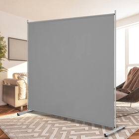 RANTILA single large panel divider front view for office privacy.