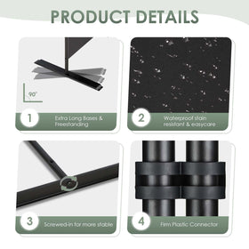 RANTILA wide foot pads for stable placement