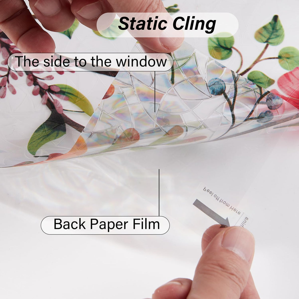 Ranzdn Pre-cut sliding door film designed for precise fit.