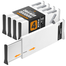 RAPTUROUS 6-inch tall deep divider keeps drawers neatly organized and stable.
