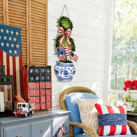 RattanView 250th anniversary decor adds historic charm to outdoor space.