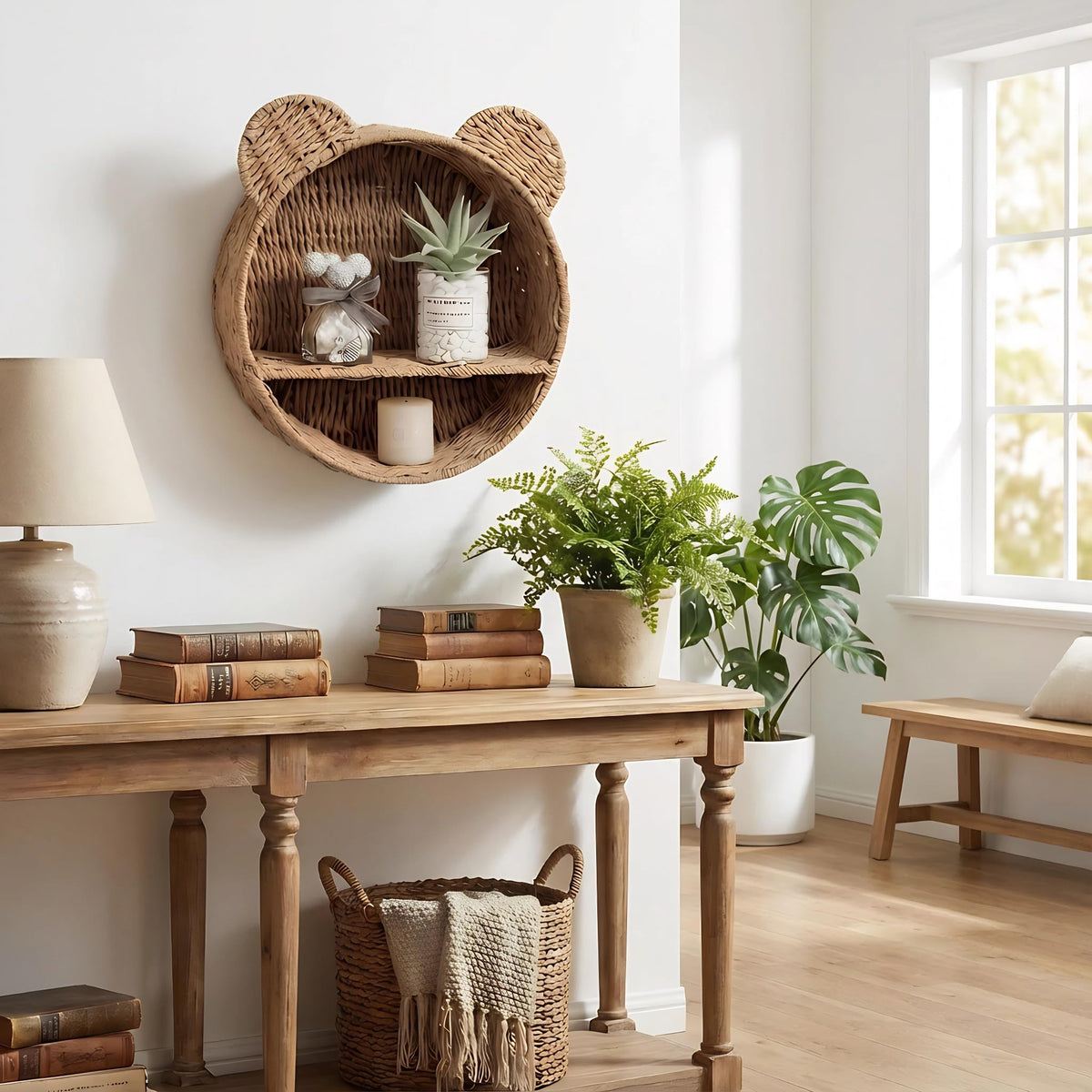 Rattanzenith kid-friendly wall decor with soft edges and eco materials.