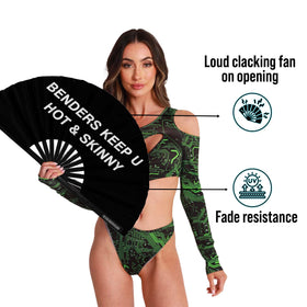 Rave Wearhouse compact festival accessory fits easily in bags.