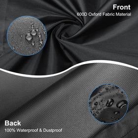 Raweao strong zippers and carabiners secure the folded mattress.