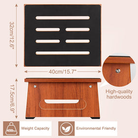 RayLove 15.4-inch platform offers generous standing space for comfort.