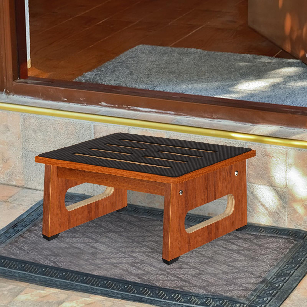 RayLove non-slip feet ensure steady grip on tiles and carpets.