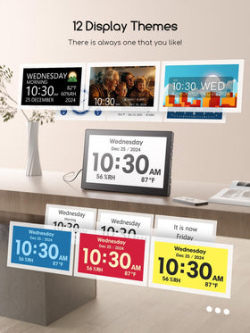 Raynic clock with 20 reminders for daily tasks
