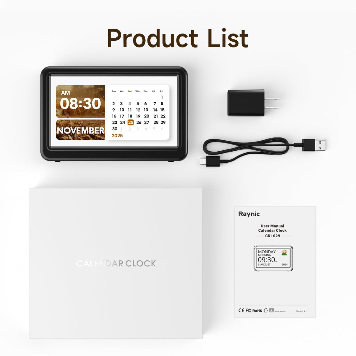 Raynic Date Clock suits seniors, students, and professionals needing reliable reminders.