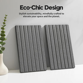 Razborci dark gray finish suits modern decor.