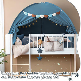 Razee twin bed tent two-door design for easy access from both sides.