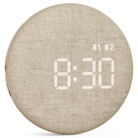 REACHER travel vibrating alarm clock under pillow for silent wake-ups in shared rooms.