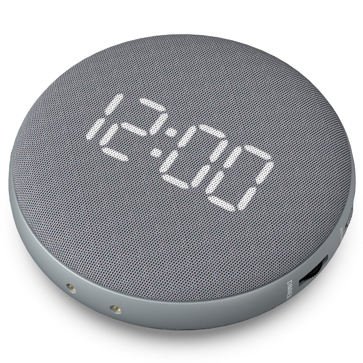 REACHER under-pillow alarm clock for discreet, cordless wake-ups.