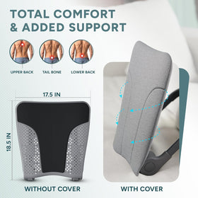 READY ROCKER Ultra ergonomic curve supports natural back alignment.