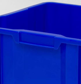 ReadySpace stackable bins for offices and kitchens to organize recycling in busy spaces.