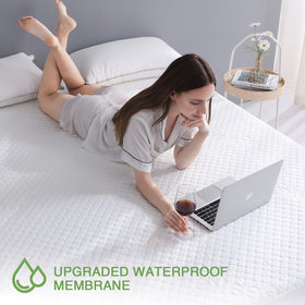 Bamboo rayon cooling layer adds breathable comfort for a cooler night