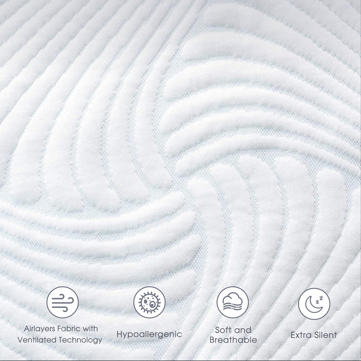Reaks king-size heated mattress pad dual-zone operation for two sleepers.
