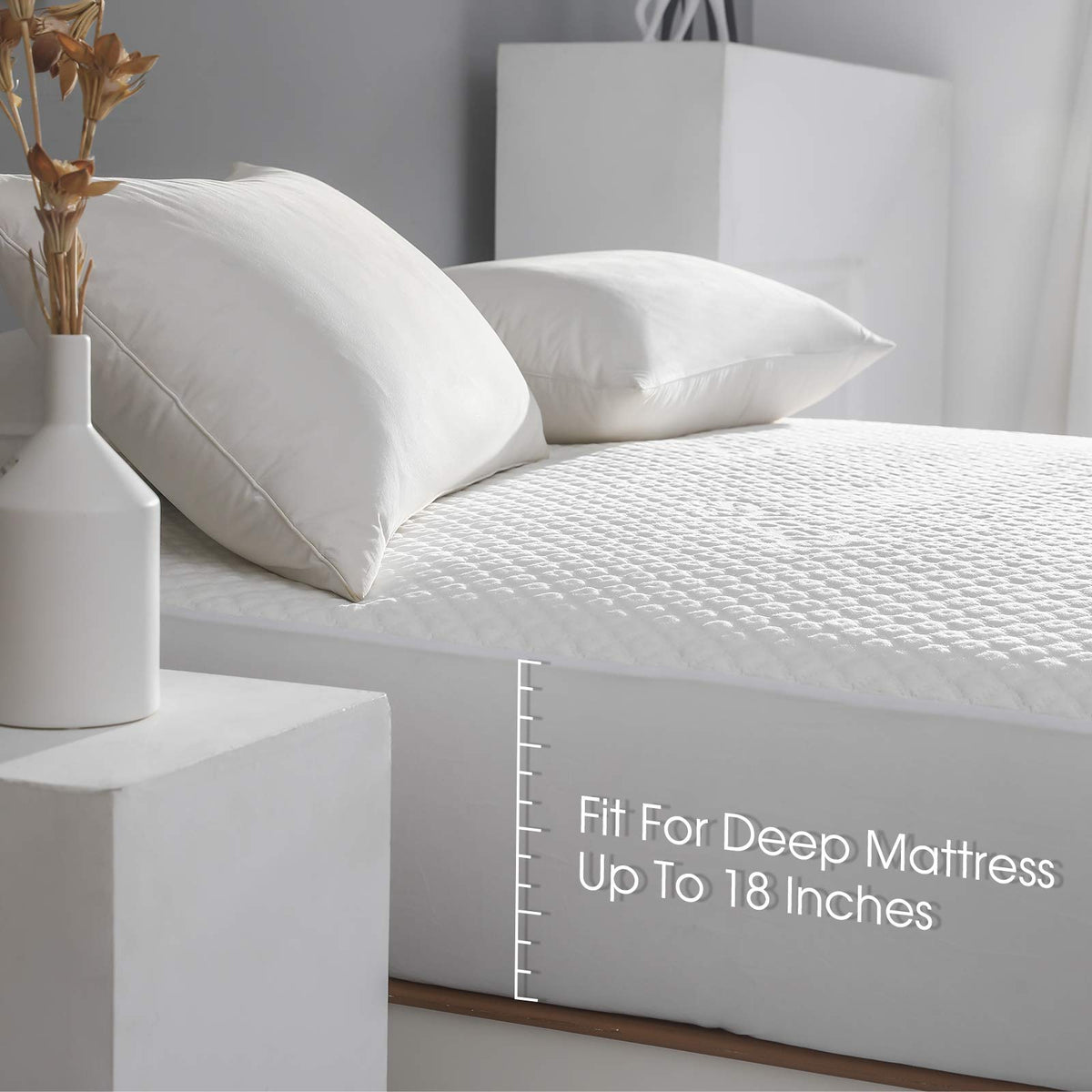 Waterproof membrane blocks liquids while keeping a soft surface for comfortable sleep