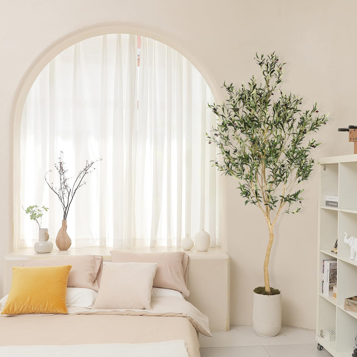 REALEAD olive tree adjustable branches let you tailor fullness.
