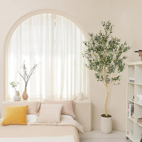 REALEAD olive tree adjustable branches let you tailor fullness.