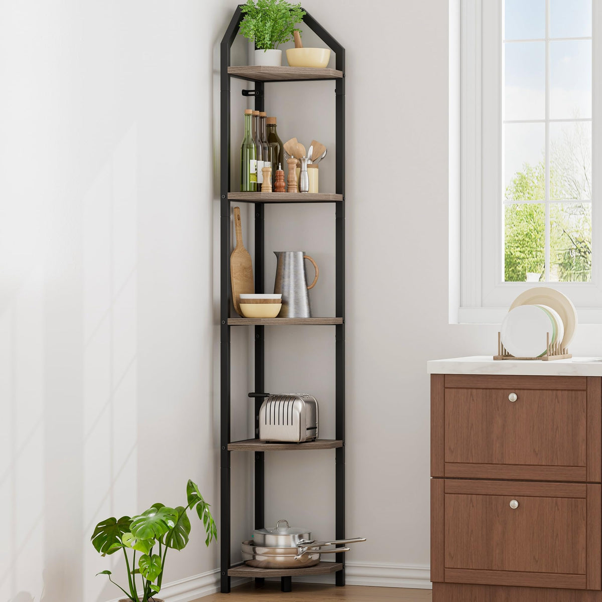 Realgulf metal frame with matte black finish highlighting sturdy design