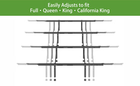 Realhotan adjustable legs 6-11 inches customize bed height