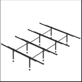 Realhotan bed slats center support cross rails improve bed stability
