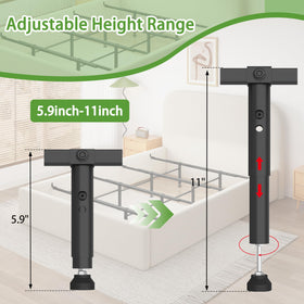 Realhotan compatible with wooden, upholstered and metal side rails