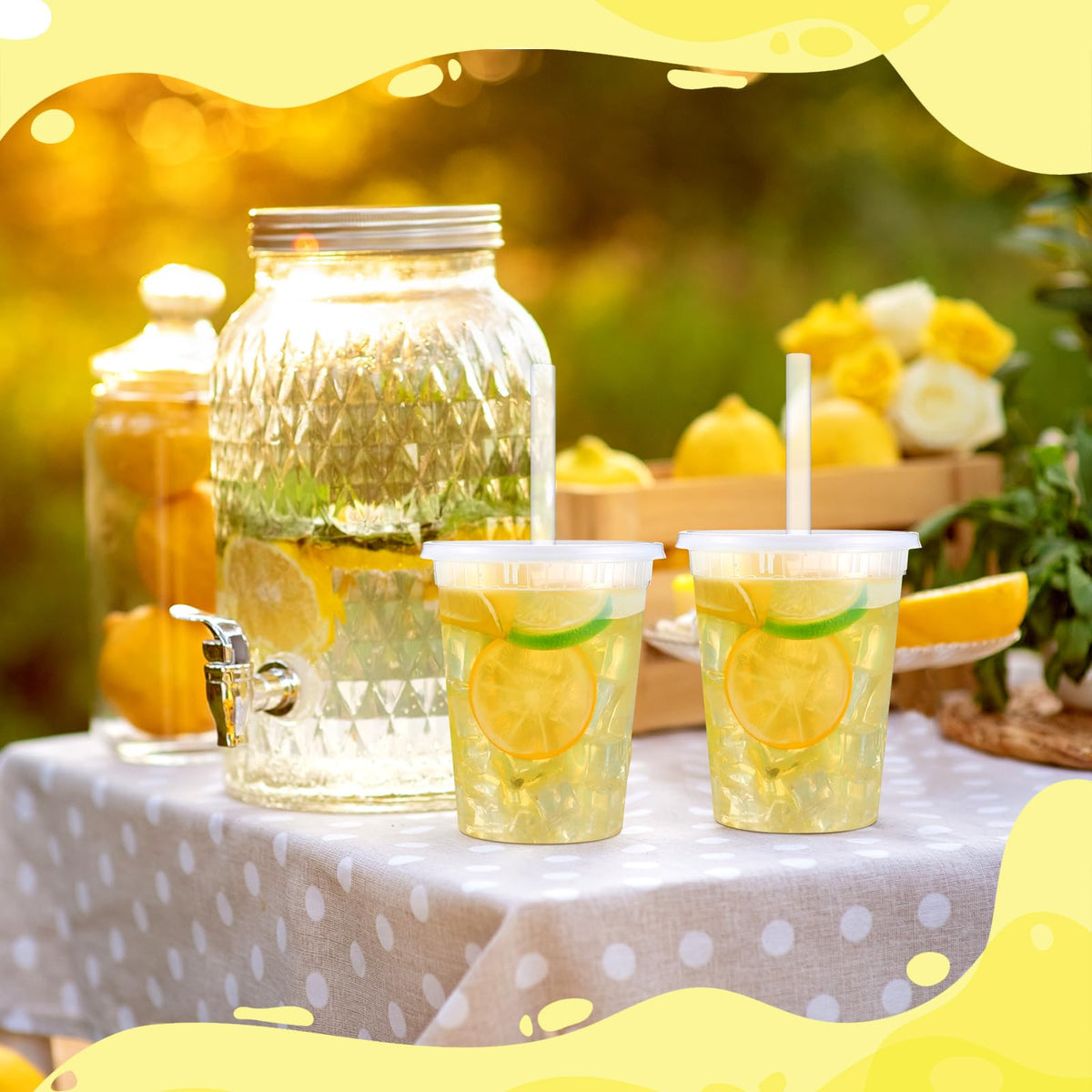 Reallnaive apple cider stand kit suitable for hot and cold drinks.