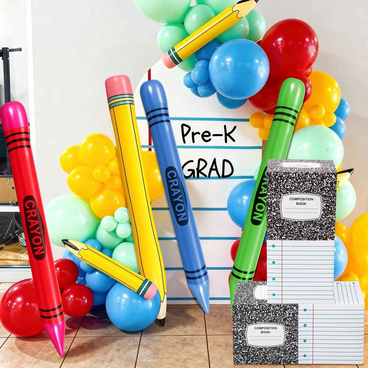 RealSpring back-to-school scene elevates party ambience and photos.