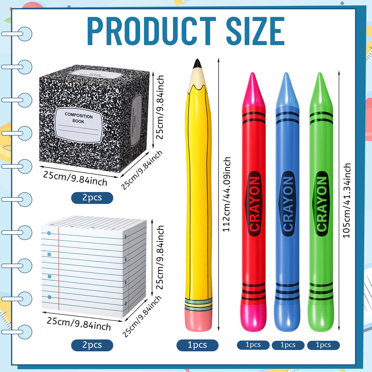 RealSpring balloon boxes create bold back-to-school displays.