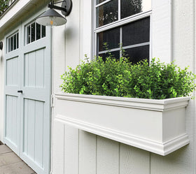 RECUTMS artificial boxwood UV resistant stems stay vibrant in sun and rain