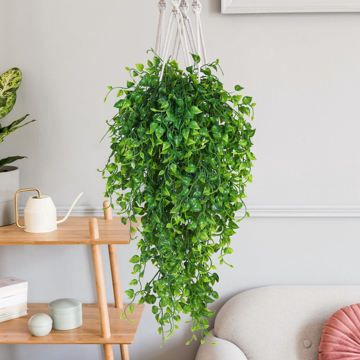 RECUTMS patio balcony setup brings lush ambience to entryways and seating areas.