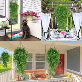RECUTMS UV-resistant finish keeps color bright in outdoor decorations.