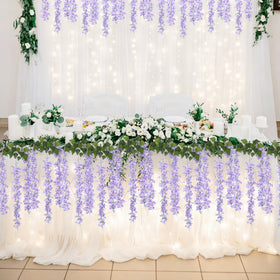 RECUTMS durable garland resists fading and washing for reuse.