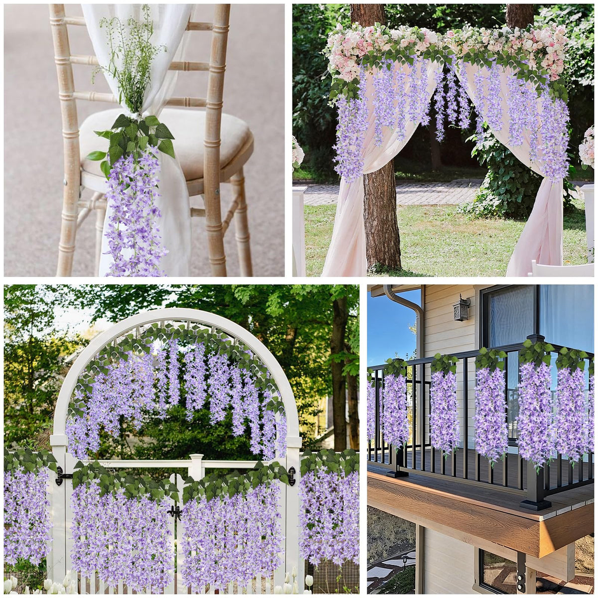 RECUTMS maintenance-free garland stays vivid without watering.