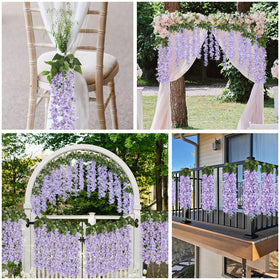 RECUTMS maintenance-free garland stays vivid without watering.