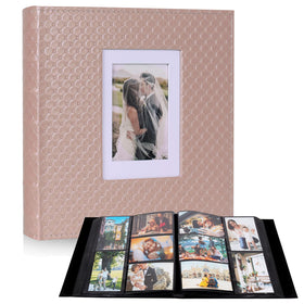 RECUTMS large-capacity photo album holds 600 photos for organized memories