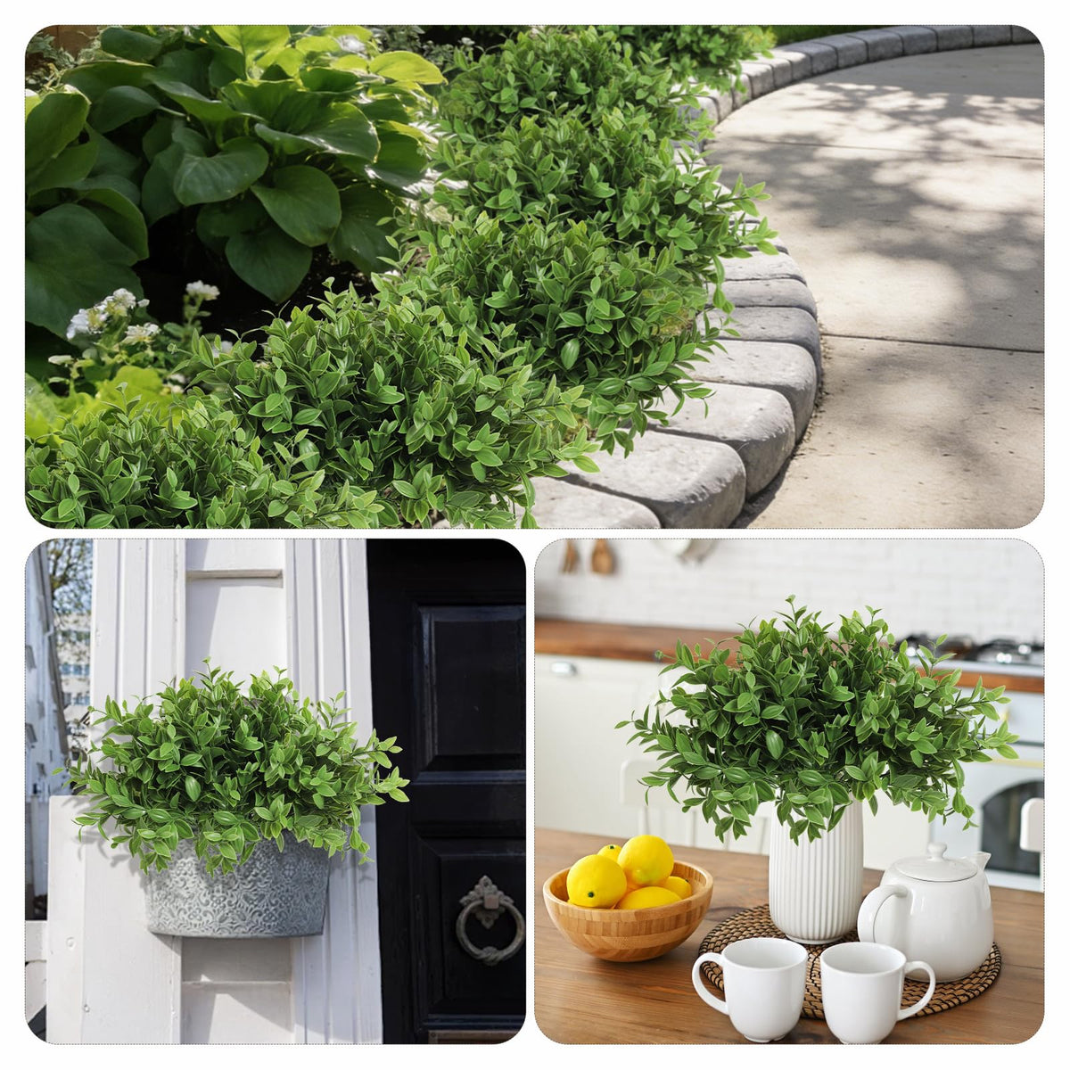 RECUTMS lucky bamboo UV-resistant materials maintain color outdoors in covered areas