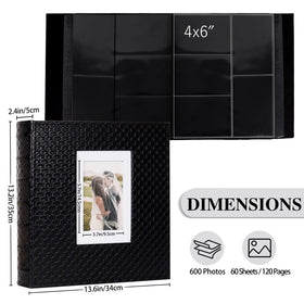RECUTMS album with 120 pages keeps photos organized