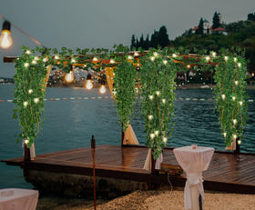 RECUTMS bendable vine lights for creative wall arrangements