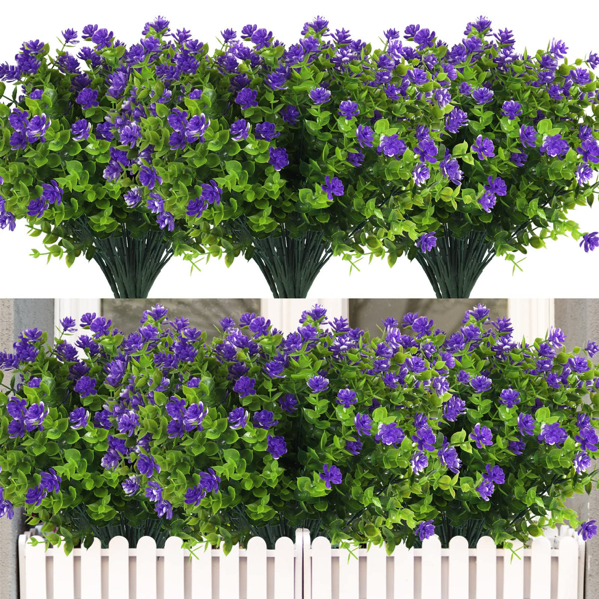 RECUTMS purple lotus outdoor flowers brighten porch spaces for curb appeal